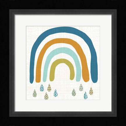 Framed Rainbow Day III Print