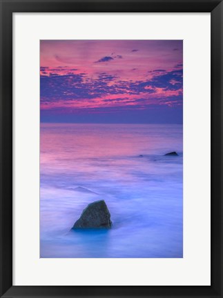 Framed Scenic Cape May Beach 2, Cape May NJ Print