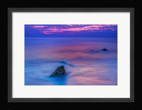 Framed Scenic Cape May Beach 3, Cape May NJ Print