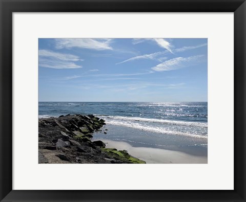 Framed North Wildwood 2, NJ Print