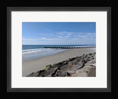 Framed North Wildwood 1, NJ Print