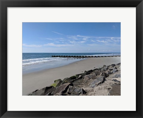 Framed North Wildwood 1, NJ Print