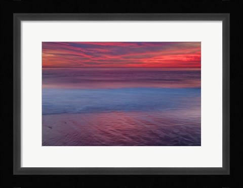 Framed Sunrise, Cape May, NJ Print