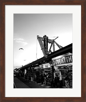 Framed 99 Cents - Boardwalk, Wildwood NJ Print