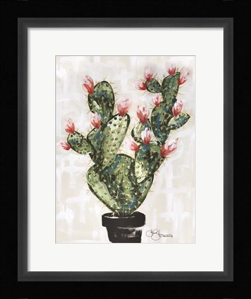 Framed Cactus Print