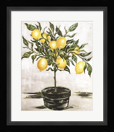 Framed Lemon Tree Print