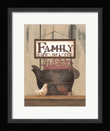 Framed Family No. 1 Print