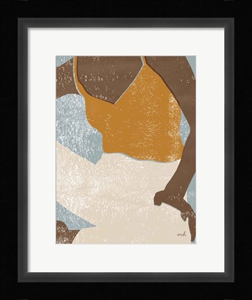 Framed Casual III Print