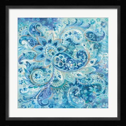 Framed Surat Paisley Print