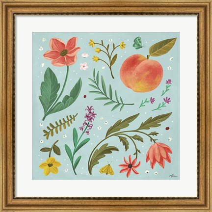 Framed Spring Botanical II Print