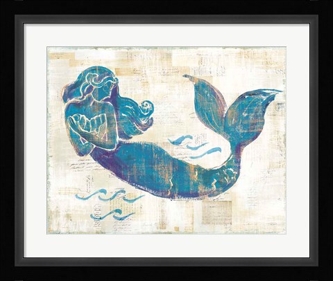 Framed On the Waves II Jewel Print