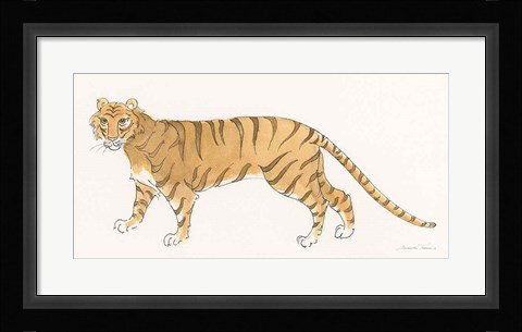 Framed Big Cats I Print