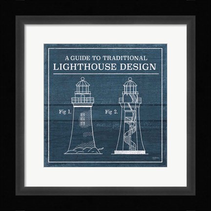 Framed Vintage Sailing Knots IX Print