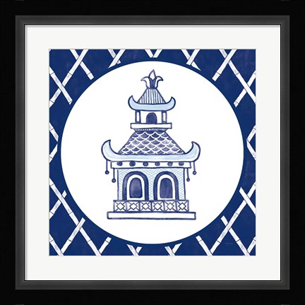 Framed Everyday Chinoiserie V Print