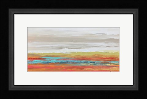 Framed Waiting for the Sun Print