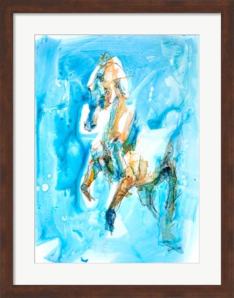 Framed Equine Nude 56t Print