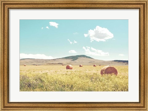 Framed Day in the Fields Print