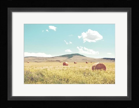 Framed Day in the Fields Print