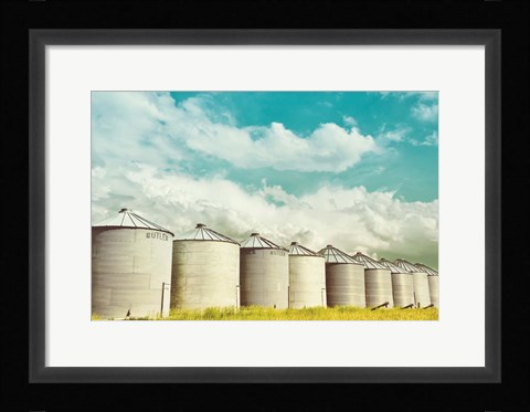 Framed All in a Row Print