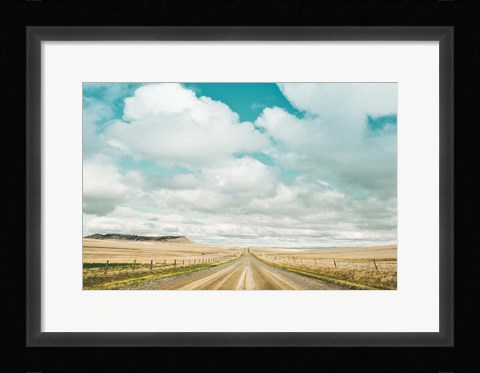 Framed Dirt Road Travels Print
