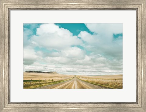 Framed Dirt Road Travels Print
