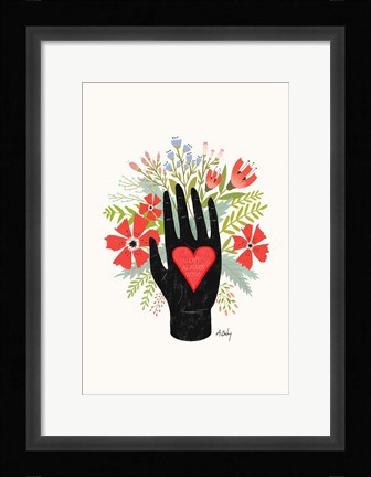 Framed Love Always Wins Print