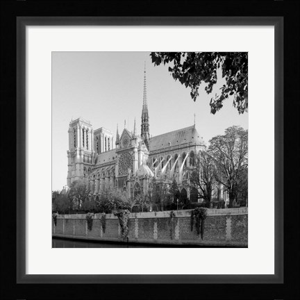 Framed Our Lady of Paris Print