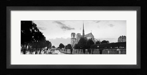 Framed Spire - Île de la Cite Print