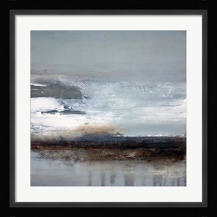 Framed Winter Shore Print