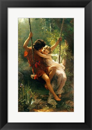 Framed Springtime / Le Printemps Print