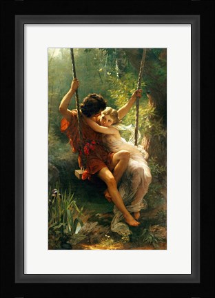 Framed Springtime / Le Printemps Print