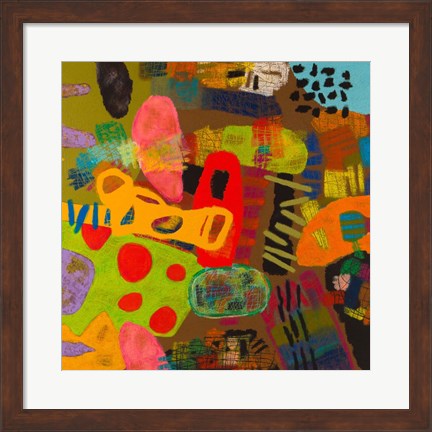 Framed Conversations in the Abstract #19 Print