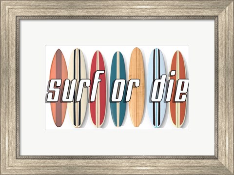 Framed Surf of Die Print