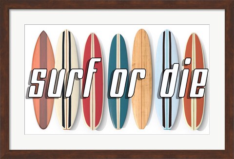 Framed Surf of Die Print