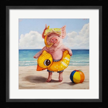 Framed Baked Ham Print