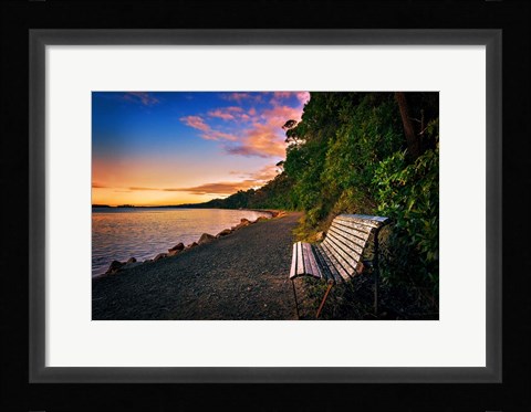 Framed Watching the Dawn Print