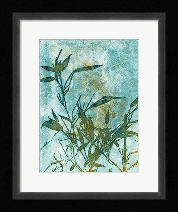 Framed Leafy Bamboo Print