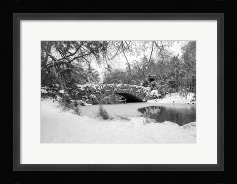 Framed Stone Bridge Print