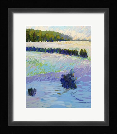 Framed When It Snows Print