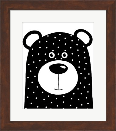 Framed Bean Bear Print