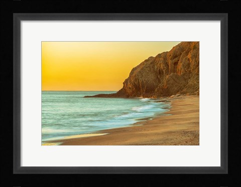 Framed Drinking Elephant Print