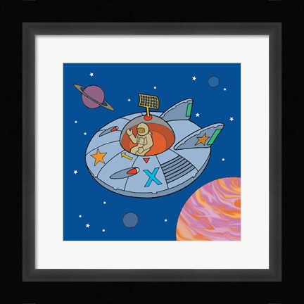 Framed Saucer Print