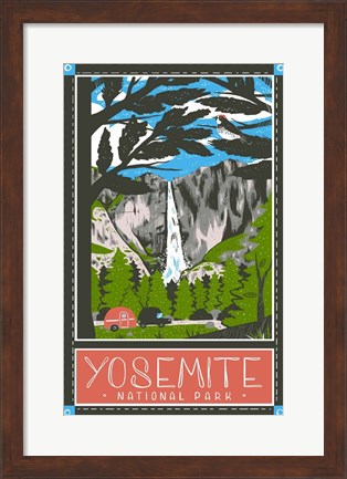 Framed Yosemite National Park Print