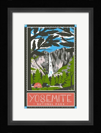 Framed Yosemite National Park Print