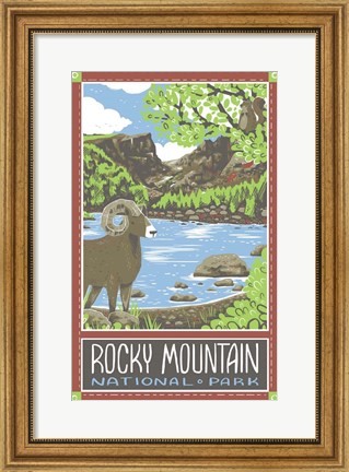 Framed Rocky Mountain National Park Print