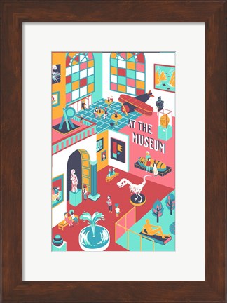 Framed At the Museum Print
