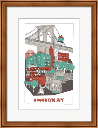 Framed Brooklyn Print