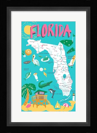 Framed Florida Print