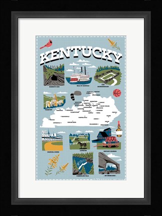 Framed Kentucky Print