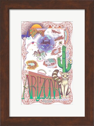 Framed Arizona Print